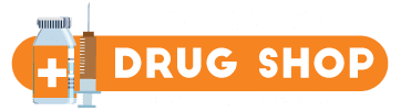 Vet Drug Shop Logo White